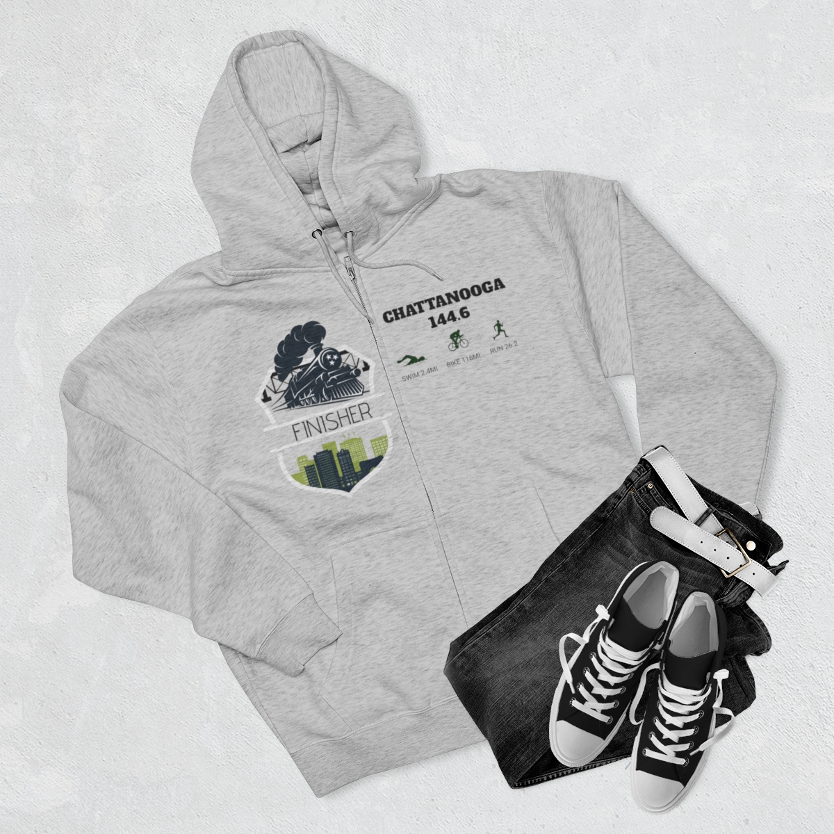 Chatty Zip-Up Sweater - Image 2
