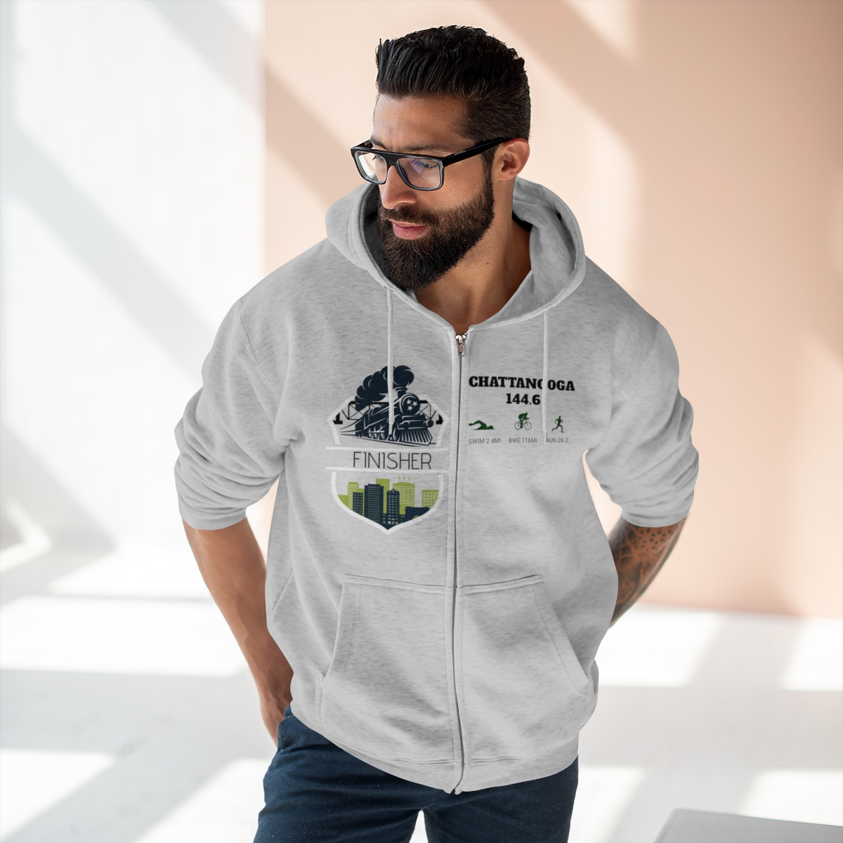 Chatty Zip-Up Sweater - Image 4